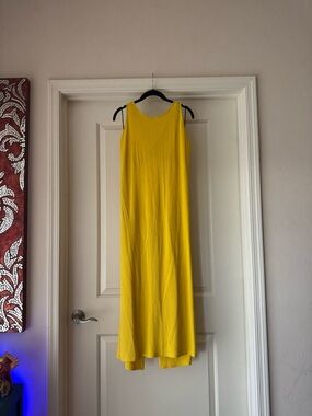 H&M Bright Yellow Maxi Dress – Size XL (NWT)